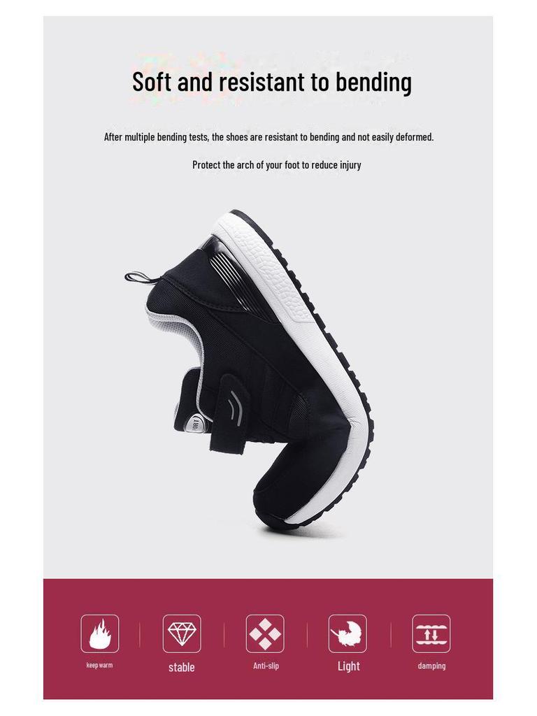 Official Non-Slip Soft Sole Shoes: Comfortable Walking Shoes for Middle-aged and Elderly