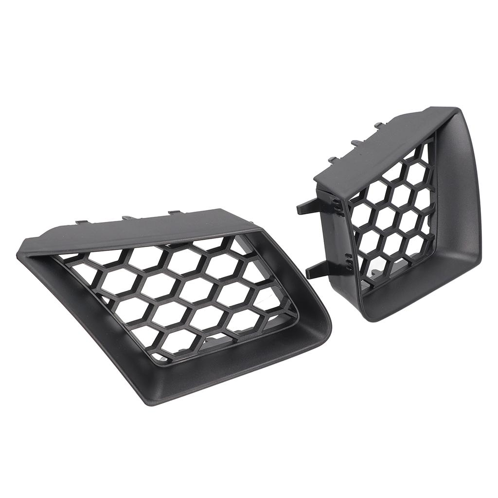 2 шт. Верхняя решетка переднего бампера левая правая матовая черная замена для Seat Ibiza Cordoba 6L 2002‑2009