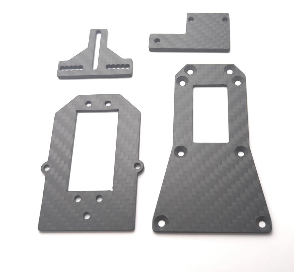 Metal Garage Japan Original Carbon Fiber RWD Drift Hentai Kit for TAMIYA CC-01 (MGCC-05C)