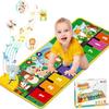Baby Music Play Mat, Piano Dance Mat for Toddlers 1-3 Years Old, Educational Toys, Christmas Birthday Gifts for Boys Girls