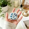 Transparent case: Blue Butterfly is suitable for Apple AirPods 1/1/1 Gen protective case Pro Bluetooth earphone soft case