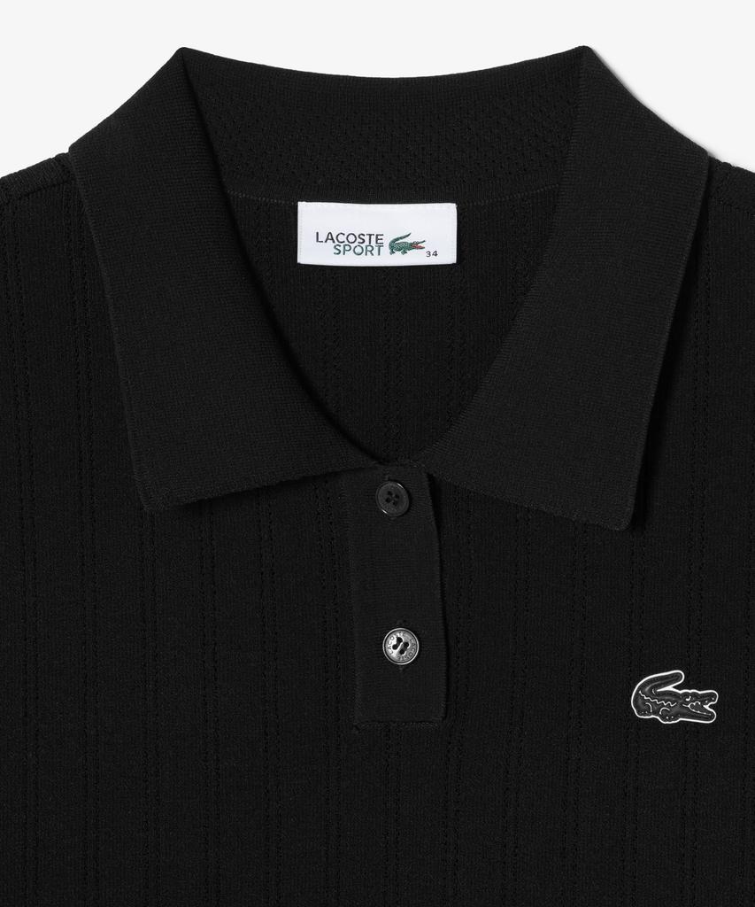 LACOSTE Women'S Golf Scalloped Polo Sweater Af331E-56G 031