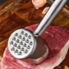1pc Stainless Steel Meat Hammer, Loosening Meat Hammer, Household Stainless Steel Meat Hammer, Steak Double-sided Tender Meat Ha