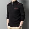 Men's Thickened Semi-High Collar Knitted Sweater