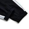 Fila Fusion Полосатые повседневные длинные брюки с блоками цвета и свободной манжетой Женские брюки Глубокий черный T11W233604FBK