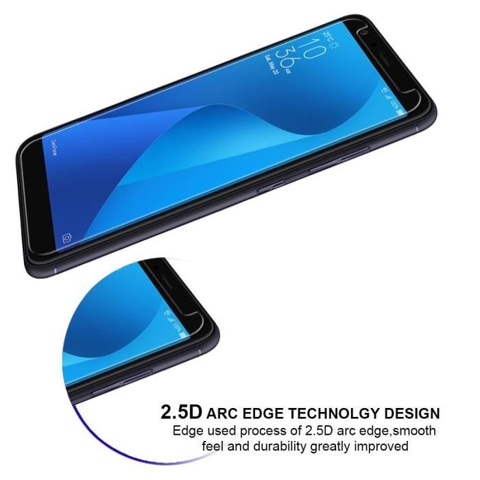 Verre Trempe pour ASUS ZENFONE MAX PLUS M1 ZB570TL 5,7" - Film Vitre Protection Ecran Ultra Resistant Protecteur Phonillico®