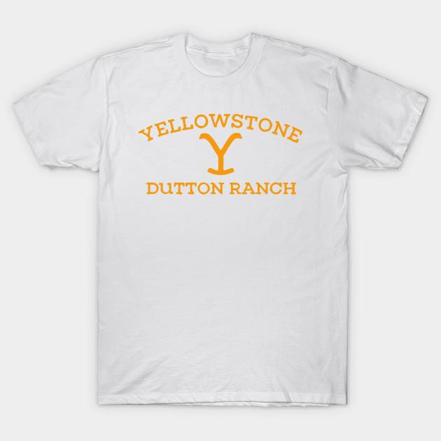 Футболка Yellowstone Dutton Ranch Ретро ТВ-шоу Футболка Харадзюку Панк Графические футболки Мужские Повседневные Топы Футболка из фильма Ropa Hombre Футболка