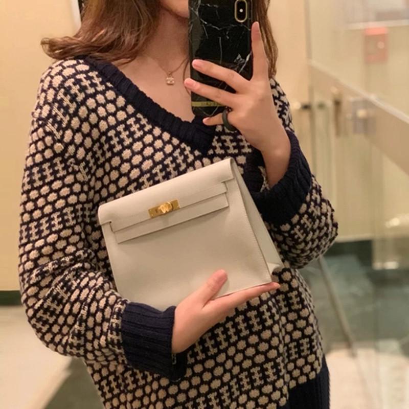 Стильная кожаная танцевальная сумка 2024 года: Многофункциональная, натуральная коровья кожа, женская повседневная модная сумка на одно плечо или для ношения в руке