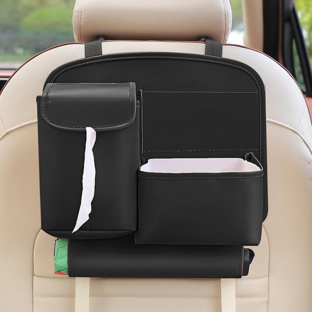 Multi functional Car Storage Bag Multi pocket Car Interior Back Seat Organizer Waterproof Cartoon Seat Back Organizer