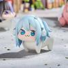Набор из 6 фигурок NIKKE Goddess of Victory Doro Chibi - Декор для приборной панели автомобиля, Модный аниме-коллекционный предмет для фанатов