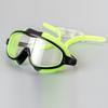 Комплект очков для плавания с широким обзором, противотуманные очки для плавания с зажимом для носа