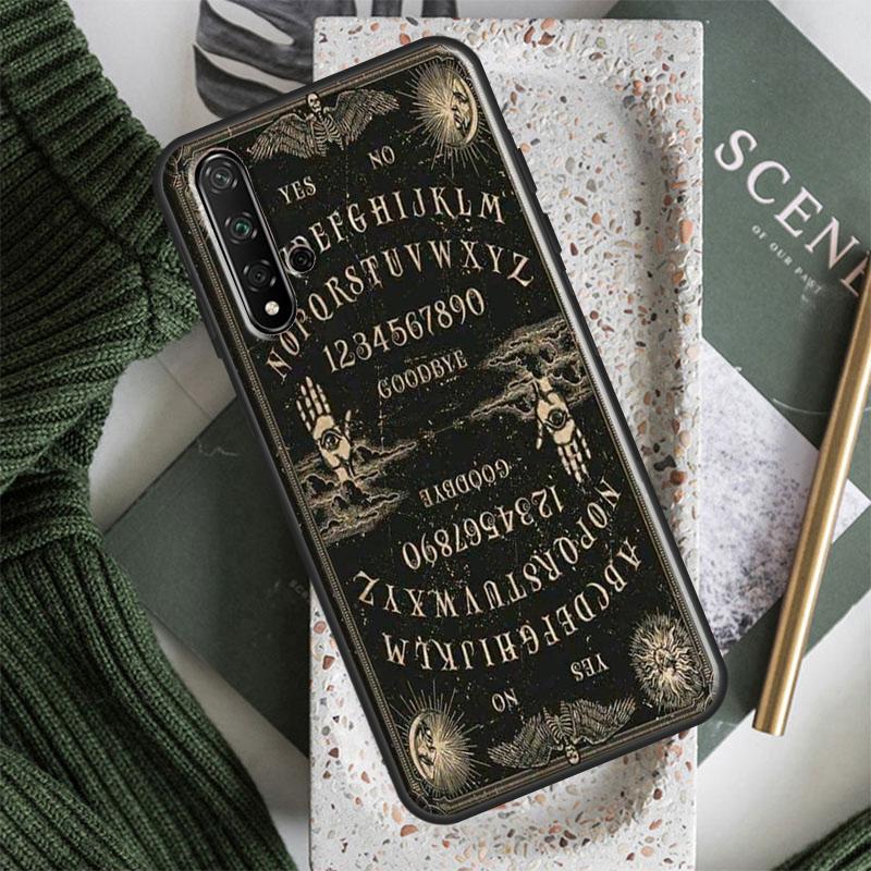 Чехол Ouija Board для Huawei Honor 70 50 X8 X9a Magic5 90 Lite P20 P30 P40 P60 Pro P Smart Nova 5T