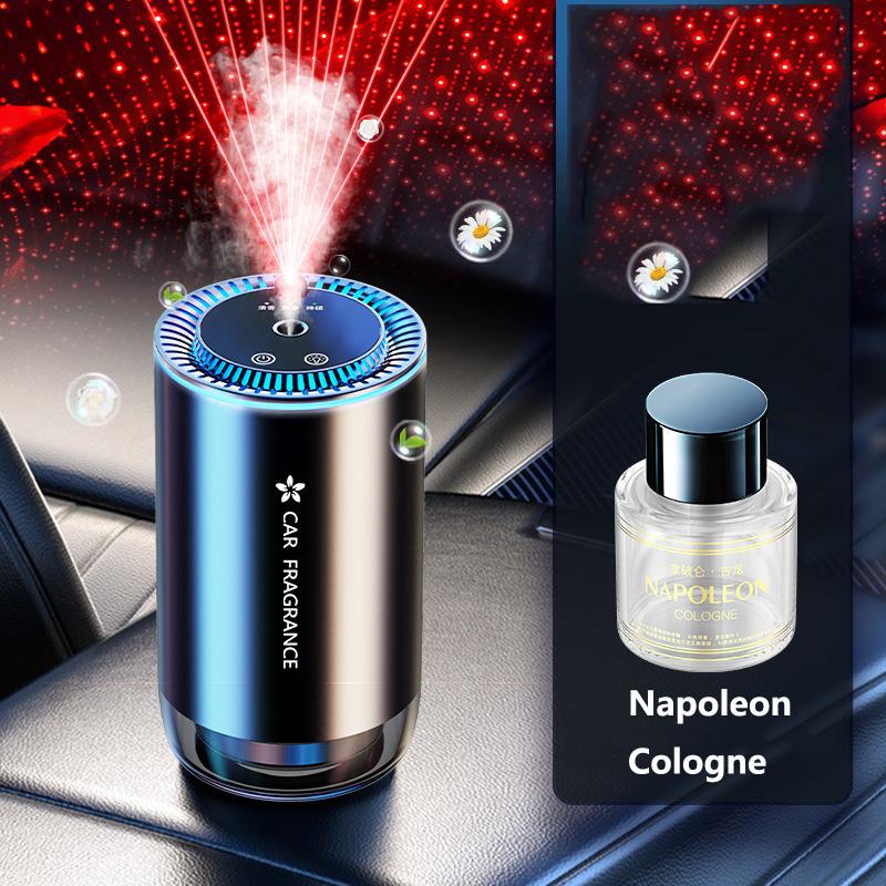 Автомобильный ароматизатор со светодиодной подсветкой Starry Ambient Light 50 мл, одеколон, парфюм, освежитель воздуха для автомобиля, ароматизаторы для автомобилей