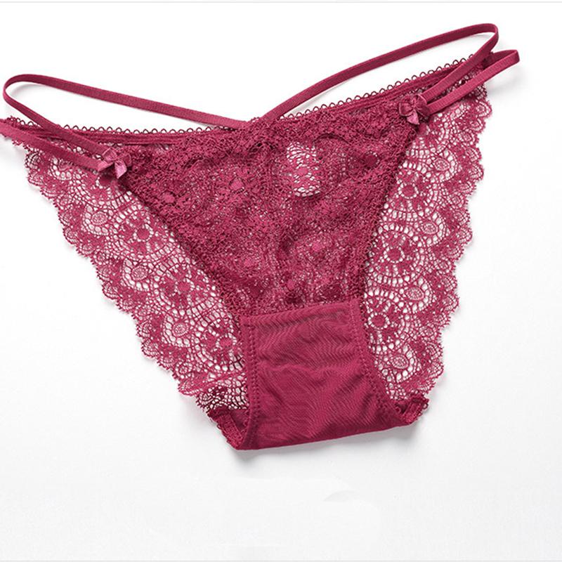 A B C Cup Bra Women's Underwear Sexy Lace Bra Deep V Push-up Bra Adjuster Bra Set