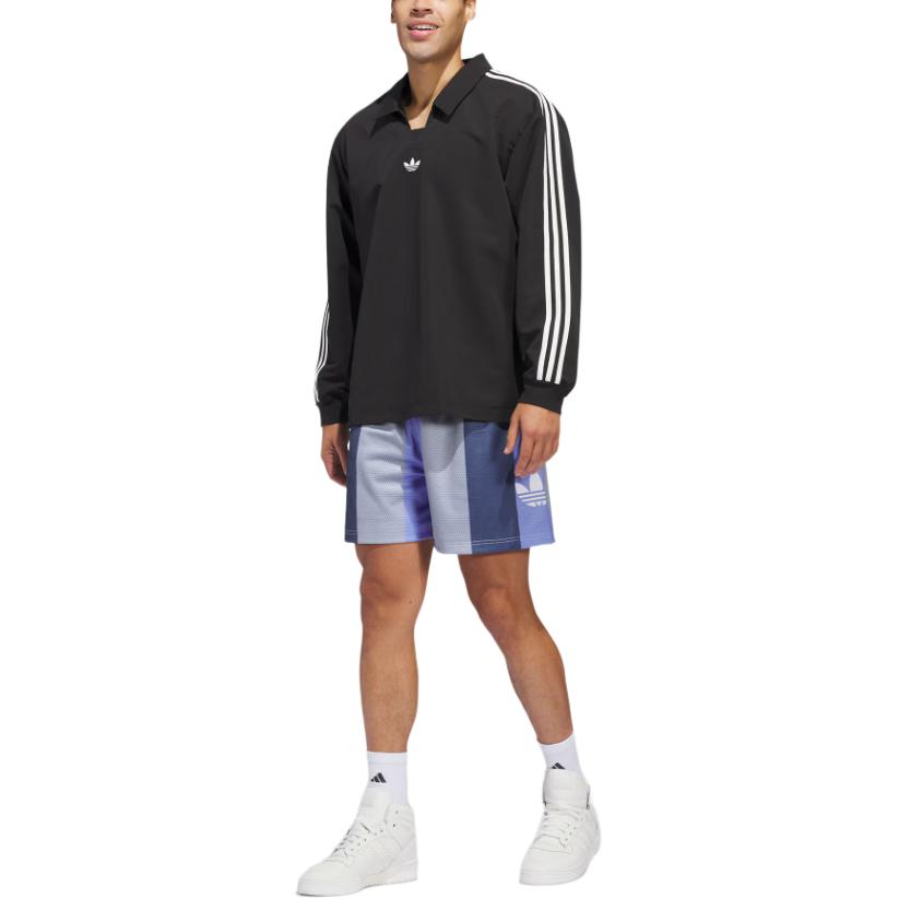adidas Рубашка поло Originals Rugby FW24 унисекс рубашки поло черные IY7379
