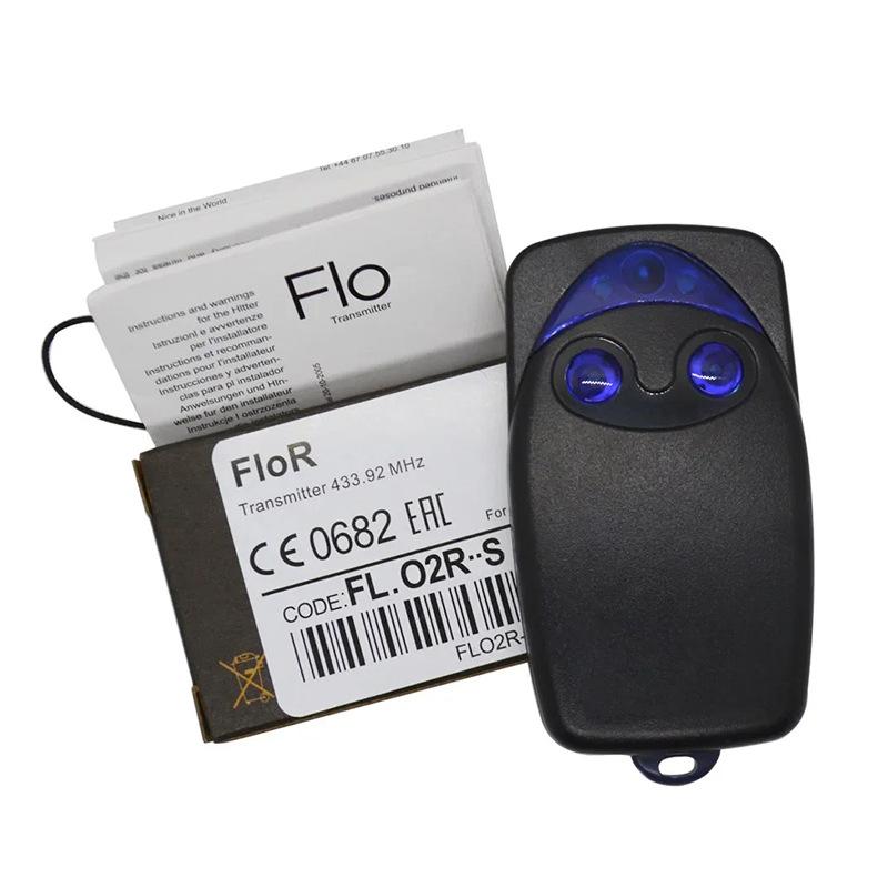 1 шт. Хороший ручной передатчик Nice 433,92 МГц с плавающим кодом Nice Flor Flo2R Flo2R-S Flo4R-S Flor-S Пульт дистанционного управления воротами и гаражной дверью