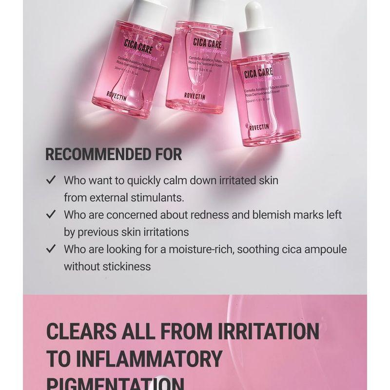 ROVECTIN Очищающая ампула Cica Care