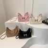 Fashionable Texture and Fashionable Niche Niche Women's New Style Popular Simple Chain Crossbody Bag Mini One Shoulder Underarm Bag