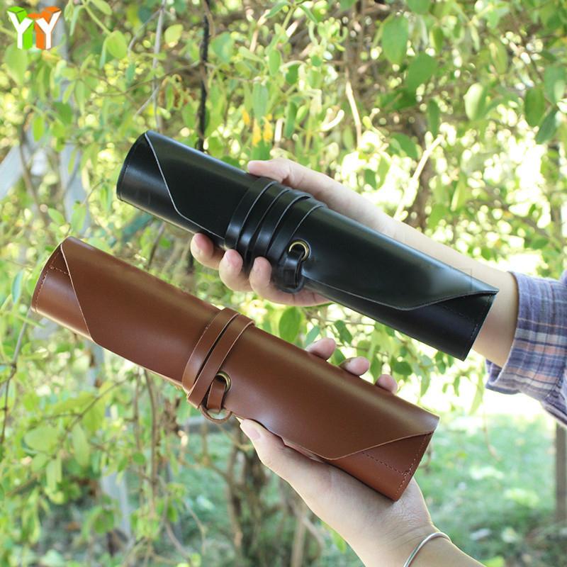 Многоцелевой органайзер для инструментов из кожи, сворачивающиеся сумки для инструментов, вместительная мужская сумка для хранения, органайзер для инструментов, рулон для хранения гаечных ключей