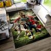 Cristiano Ronaldo's Legacy Floor Mat Perfect for Game Room Dining Room Decorate room Outdoor Anti-slip Rug Office home decor Birthday/Christmas Gift