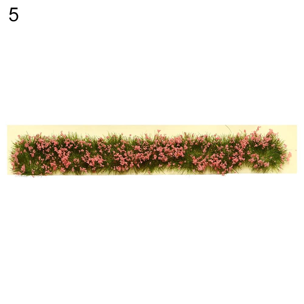 39/50PCS/Set Simulation Model Sand Scene DIY Material Realistic Flower Grass Tufts Miniature Grass Bushes Plant Cluster Scenery
