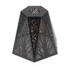 Lamp Shade E27 E26 Desk Lamp Wrought Iron Lampshade Black Forest Tree Carving Metal Lampshade