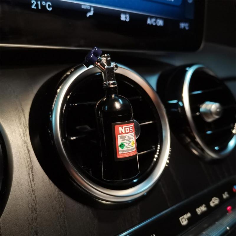 1 шт. мини-автомобильный освежитель воздуха аромат NOS Ntrogen бутылка диффузор часть тюнинга автомобиля украшения ароматизатор для автомобиля запах парфюмерный аромат