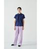 COTTON BELL Linen Elastic Waist Pants - Lavender