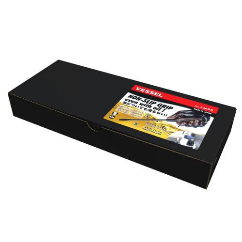 VESSEL Woody Penetrating Driver Non-Slip Grip Set of 6 (Boxed) 336PS