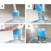 5 шт. многоразовые бочки для воды емкостью 3/5 галлона, утолщенные пластиковые защелкивающиеся сменные колпачки