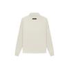 Fear of God Essentials SS22 Свободный свитшот с воротником на флисовой подкладке Мужской свитшот Пшеничный FOG-SS22-130