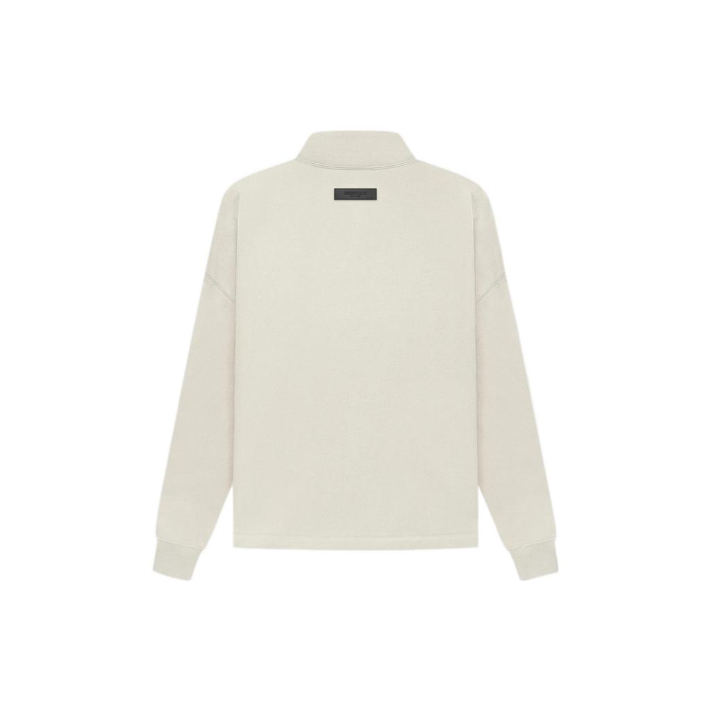 Fear of God Essentials SS22 Свободный свитшот с воротником на флисовой подкладке Мужской свитшот Пшеничный FOG-SS22-130