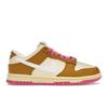 Женские кроссовки WMNS Dunk Low SE Just Do It Bronzine Coconut Milk Playful Pink FD8683-700