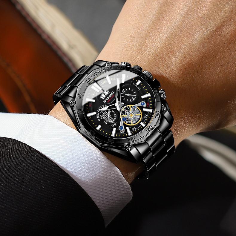 New TOP Brand Luxury Men's Watch with Box Luminous Gift Men's Quartz Watches
