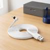 Кабель питания камеры безопасности из ТПЭ, угловой разъем, белый, USB-C, USB-A на USB-C для Arlo Essential/XL /1K