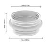 Universal Portable AC Exhaust Hose Connector, Insulated Air Conditioner Coupler for Window/Door/Wall | Sealable Vent Kit Adapter
