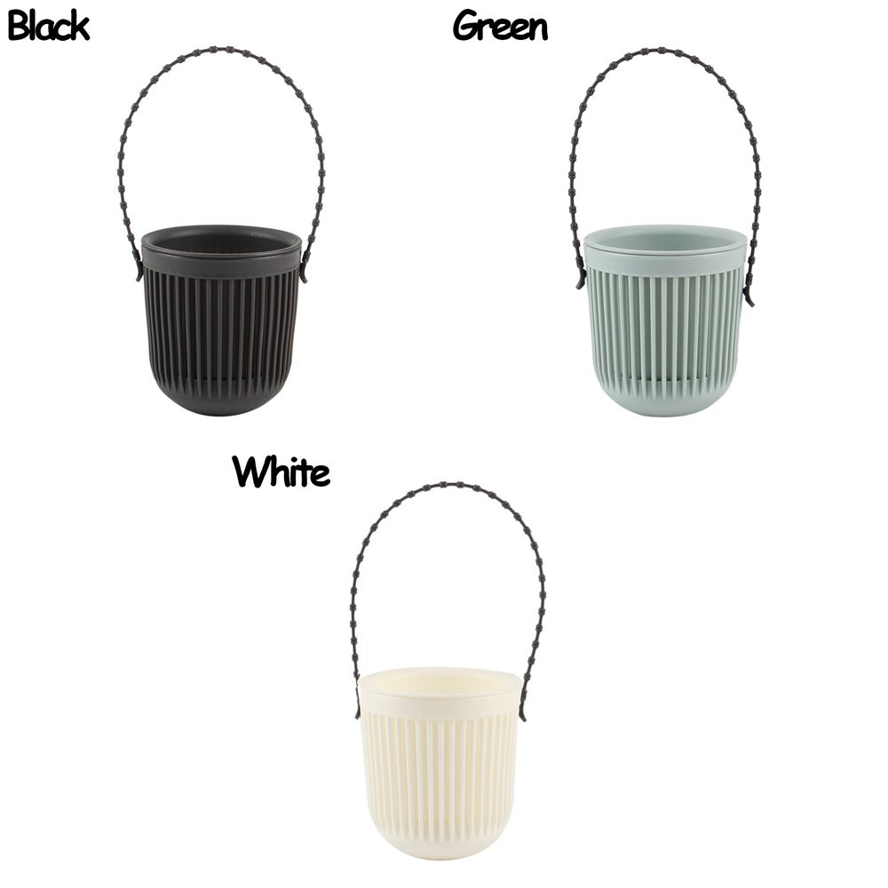 1 PC Colorful Planter Home Decor Hanging Flowerpot Double-layer Garden Pot Plants Holder