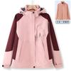 New Jacket Women's Outdoor 3-in-1 Polar Fleece Detachable Liner Windproof Hiking Jacket Mountaineering Suit