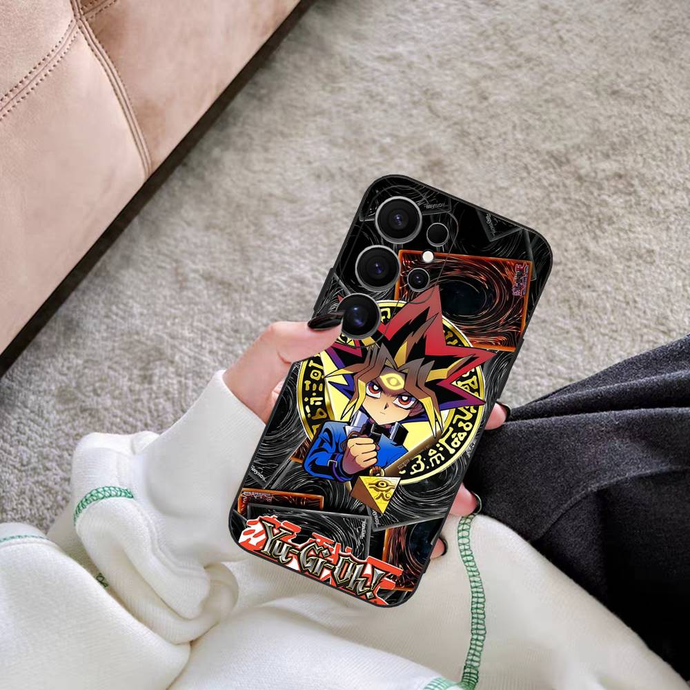 Классический аниме чехол для телефона Yu Gi Oh для Samsung S 24 Fe 25 Ultra Plus 20 Lite 21 30 22 23 24 22 Ultra 5G Fundas