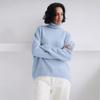 Women's Autumn and Winter Thick Knit Loose Turtleneck Casual Sweater
