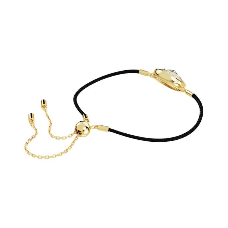 Swarovski Symbolica Devil's Eye Pattern Design Synthetic Cubic Zirconia Crystal Bracelet Women's Black 5692167