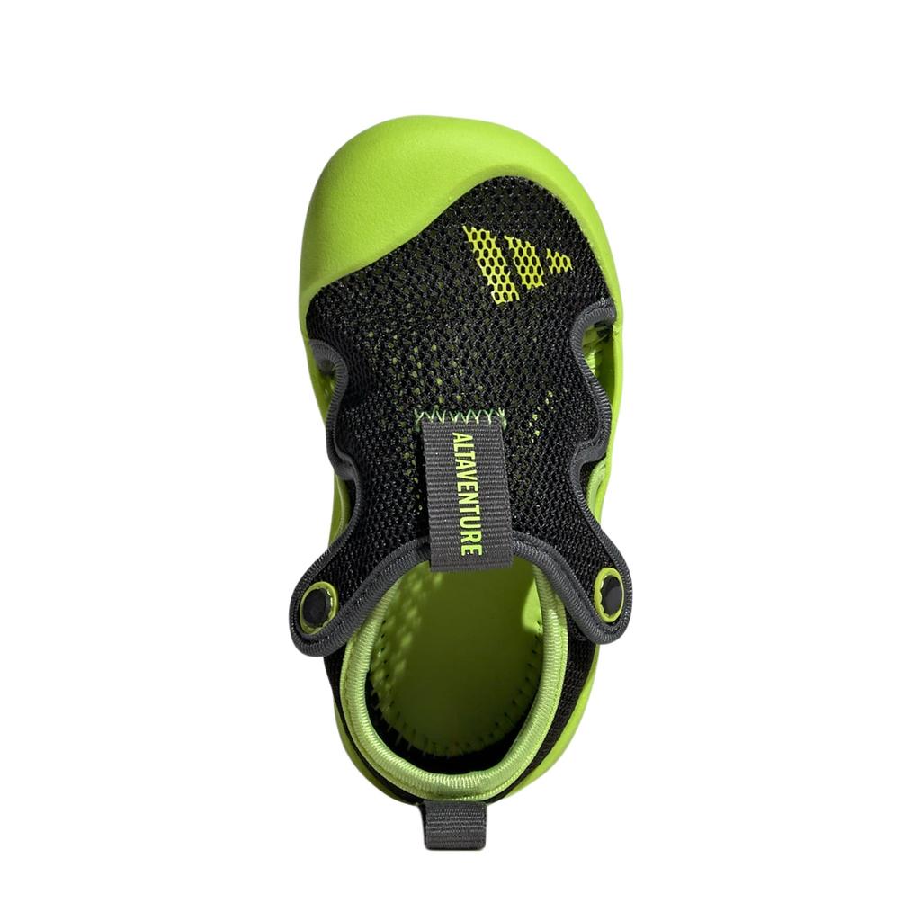 Adidas Altaventure 3 Mesh Универсальные Удобные Нескользящие Прочные Низкие Кроссовки для Ходьбы Детская Обувь Черный Зеленый JP5756