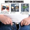 10/5/2/1pcs Metal Jeans Button Extender Free Sewing Adjustable Pants Waist Extender Buttons Retractable Waistband Buckle DIY Skirts Trousers