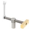 2Pcs 20mm Workbench Holding Stopper Set with Ratchet Wrench, Precision Fast Positioning Fixture for Woodworking Table