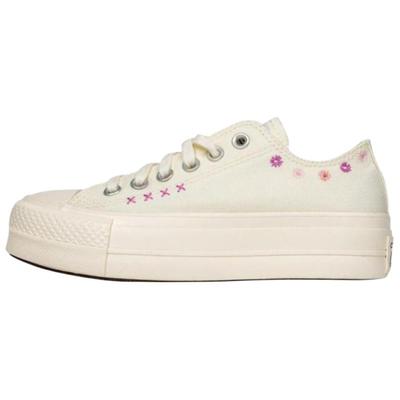 Chuck Taylor Сезонные Универсальные Удобные Прочные Низкие Кеды из Канваса Женские Кроссовки Бежевые A15008C