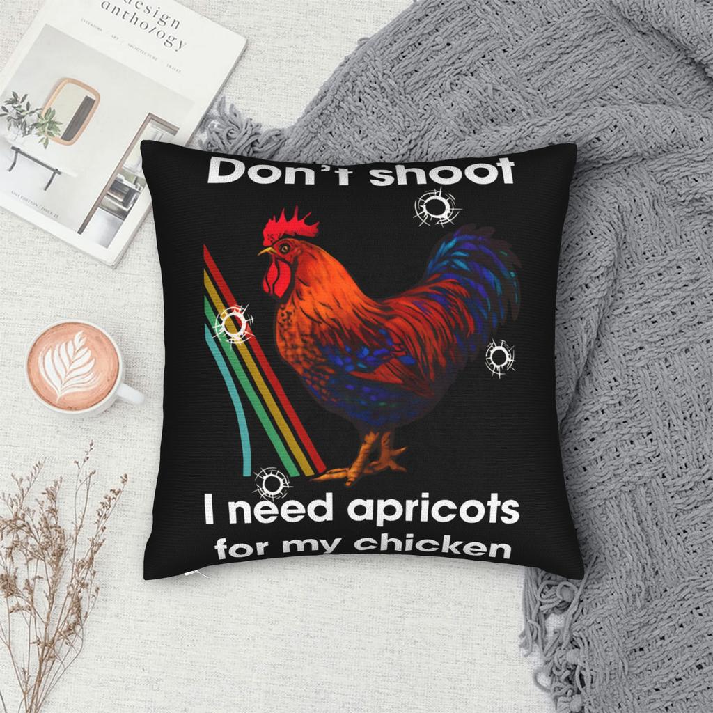 Don't Shoot I Need Apricots for My Chicken Arc Raiders Pillowcase Cushion Cover Pillow Covers Warm Zipper Multiple Sizes