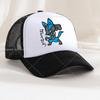 Summer Baseball Cap Cartoon Anime Figure Pokemoned Print Hat Boy Girl Breathable Kid Hat HipHop NetCap Kawaii Kids Toy Gift