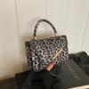 2025 новая сумка на плечо с леопардовым принтом, модная и простая сумка под мышкой, сумка-мессенджер на цепочке, сумка-мессенджер