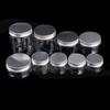 30-250ML Oil Wax Lip Balm Storage Container Empty Jar Aluminum Cap Tin Pot