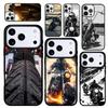 Чехол Case для iPhone 17 Air 16 Pro Max 15 Plus 11 13 Mini 14 12 Задняя крышка телефона Винтажный мотоцикл